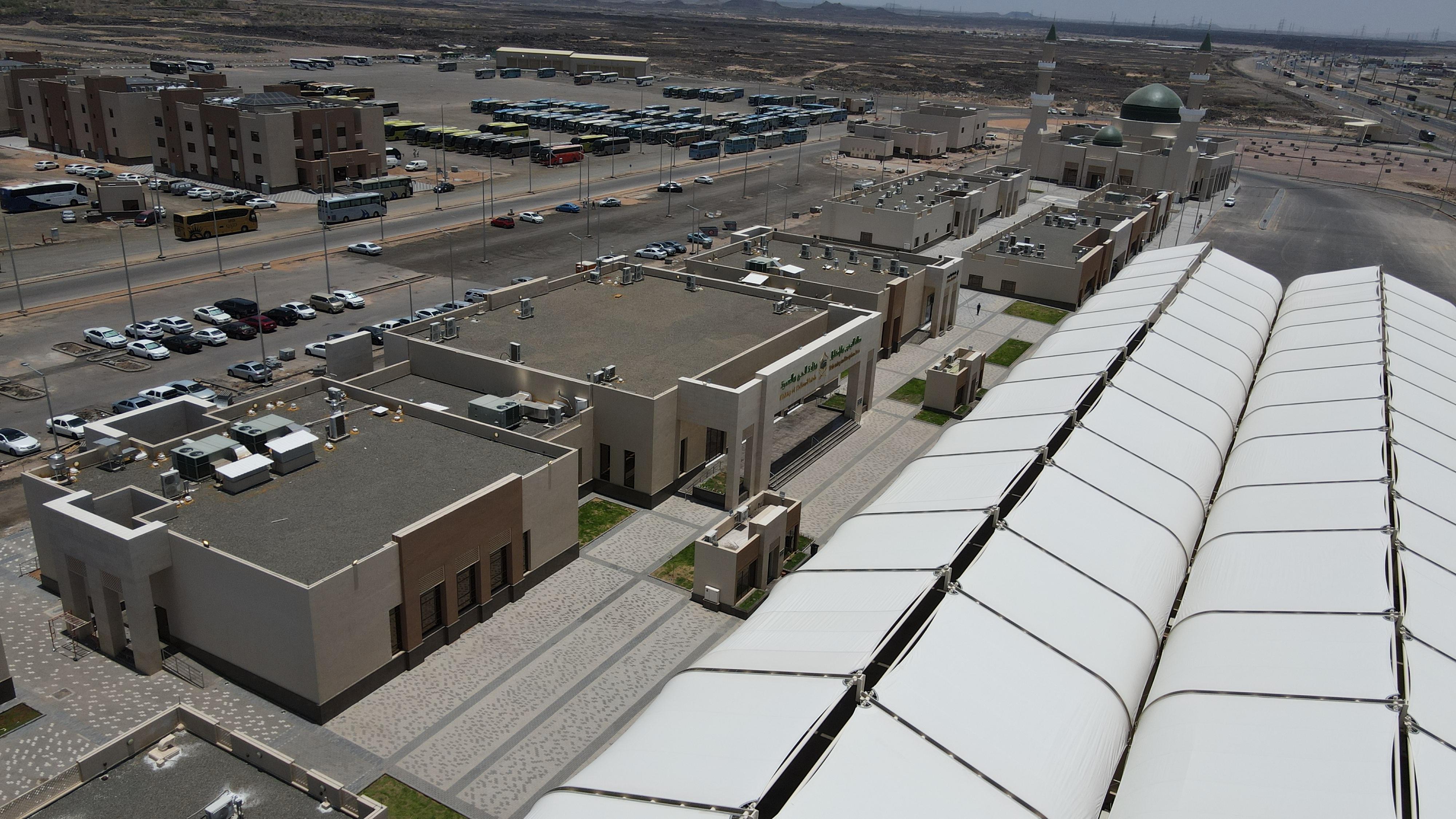 مشروع مركز استقبال الحجاج والمعتمرين – المدينة المنورة